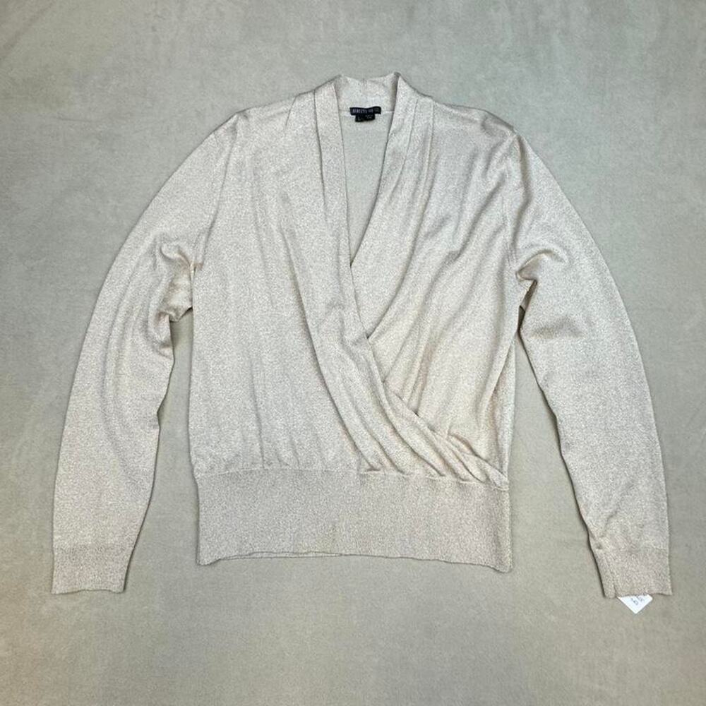 Lafayette 148 women’s cashmere wrap sweater Size L sku 036-LRS